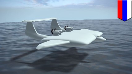 Russia developing a giant ground-skimming cargo plane