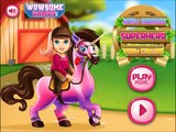 Enjoy w/ Sweet Baby Barbie Superhero Pony Caring Video Episode Baby Pet Caring Games