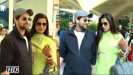 Newlyweds- Neil Nitin Mukesh with his love Rukmini Sahay