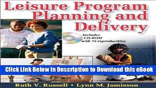 [Read Book] Leisure Program Planning and Delivery Mobi