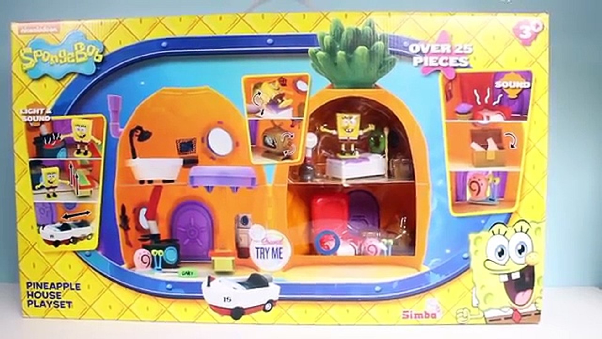 spongebob pineapple house toy