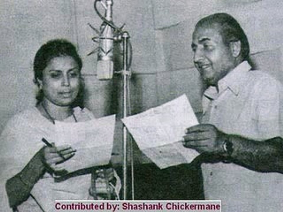 Mera tumhara saath toh sadiyon ka (Suman Kalyanpur, Muhammad Rafi)