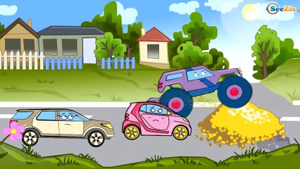 ✔ Carritos Para Niños. Camión | Coches de carreras. Caricaturas de carros / Tiki Taki Camiónes ✔