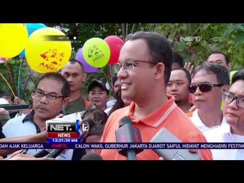 Kampanye Jalan Sehat ala Anies Baswedan - NET12