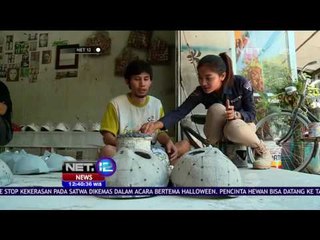 Pengrajin Topeng Koran Bekas Dibanjiri Orderan Menjelang Hallowen - NET12