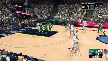 NBA 2K17 Put Back Slam