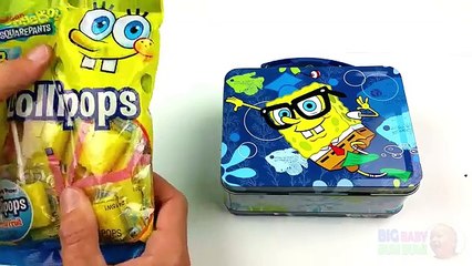 Big Baby Bum Bum Surprise Egg Lunchbox! SpongeBob Squarepants Edition!