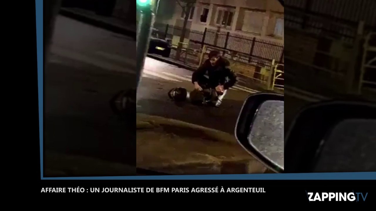 Affaire Théo : Un journaliste à terre après avoir été frappé à Argenteuil (Vidéo)
