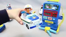 뽀로로 경찰차 로보카 폴리 주유소 장난감 Pororo Police Car Robocar Poli Toys Мультики про машинки YouTube