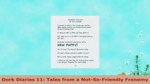 Free  Dork Diaries 11 Tales from a NotSoFriendly Frenemy Download PDF ad91b509