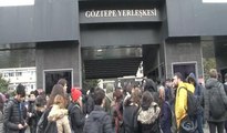 Marmara Üniversitesi'nde ihraç protestosuna müdahale