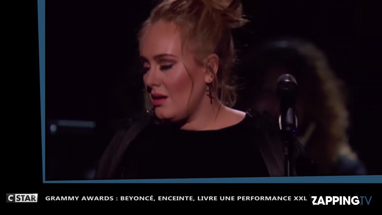 Grammy Awards 2017 : Adèle rate son hommage à George Michael et recommence
