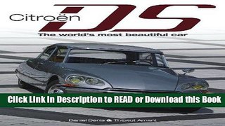[Download] Citroen DS: The World s Most Beautiful Car Download Online