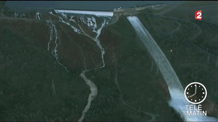États-Unis : le plus haut barrage de Californie menace de céder