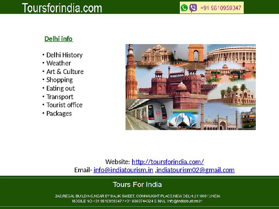 Travel Information India
