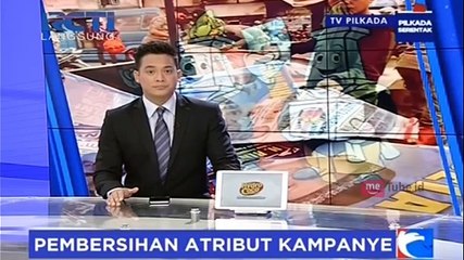Pembersihan Atribut Kampanye di Masa Tenang