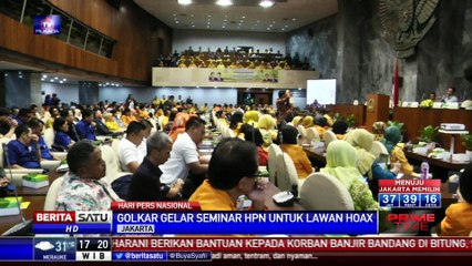 Golkar Gelar Seminar Hari Pers Nasional Untuk Lawan Hoax