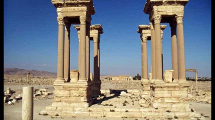 Palmyre : nouvelles images russes de destructions