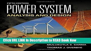 [Download](PDF) Power System Analysis and Design, Fifth Edition Kindle Download