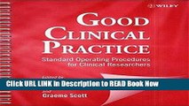 eBook Download Good Clinical Practice: Standard Operating Procedures for Clinical Researchers ePub