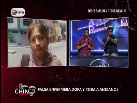 Nota - Falsa Enfermera dopa y roba a Ancianos