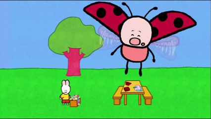 Pombo - Louie desenhe um Pombo - Desenhos animados para crianças