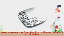Wilton Armetale Cherry Blossom 11Inch Square Tray cbd046e4