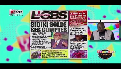 REPLAY - Revue de Presse - Pr : MAMADOU MOUHAMED NDIAYE - 13 Février 2017