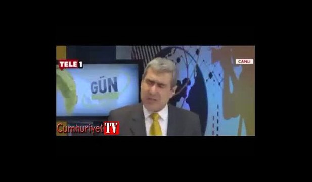 Canlı yayında Ertuğrul Özkök ve Ahmet Hakan'a: İnsan şerefini korumak isterse...