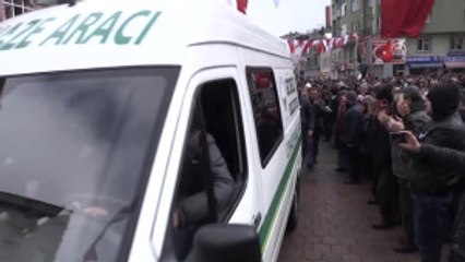 Fırat Kalkanı Harekatı - Şehit Furkan Yayla Son Yolculuğuna Uğurlandı (2)