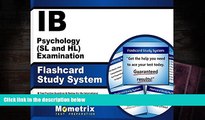 BEST PDF  IB Psychology (SL and HL) Examination Flashcard Study System: IB Test Practice