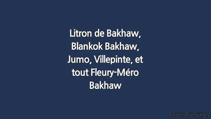 Sofiane - Bakhaw ft. Boozoo (Paroles⁄Lyrics)