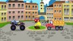 Construction Trucks: Dump Truck, Crane & Excavator - Cars & Trucks Cartoon for kids Part 2