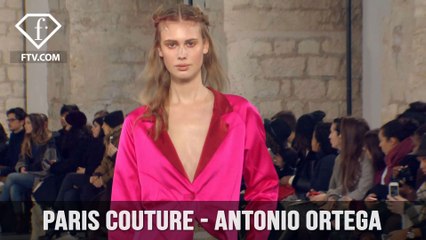 Paris Haute Couture S/S 17 - Antonio Ortega | FTV.com