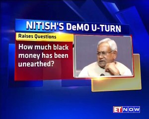 Nitish Kumar Takes A U-Turn On Demonetisation Drive