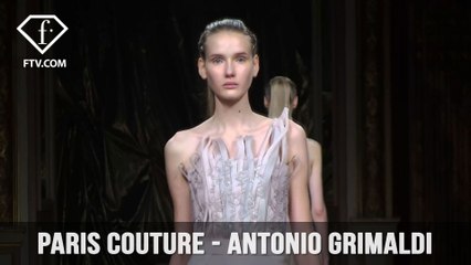 Paris Haute Couture S/S 17 - ANTONIO GRIMALDI | FTV.com