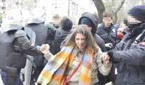 Kocaeli Üniversitesi'nde ihraç protestosuna polis müdahalesi: 10 gözaltı
