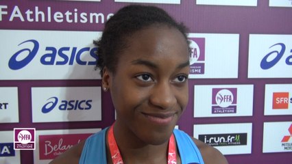 Cyrena Samba-Mayela : « Surprise et émue »