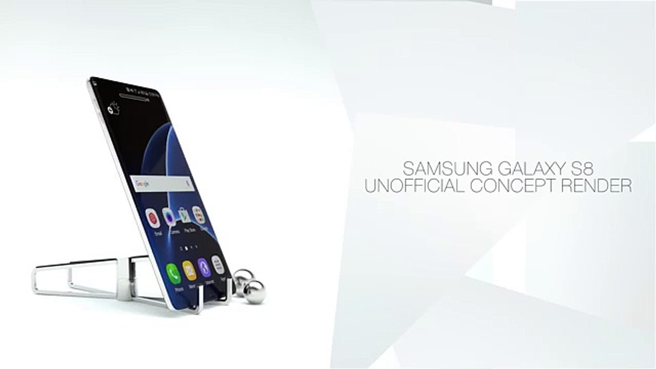 Samsung Galaxy S8 concept trailer  exclusive video render