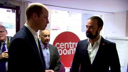 Prince William answers call for new homelessness helpline