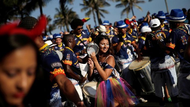 Brazil: pre-carnival festivities in Rio de Janeiro