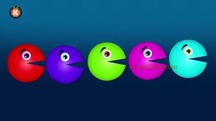 Packman Cartoon Finger Family || Kids Learning Video || Nursery Rhymes Kids