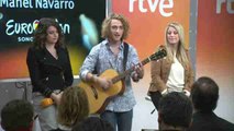 Manel Navarro,  representante en Eurovisión: 