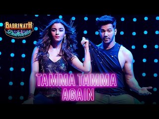 Video herunterladen: Tamma Tamma Again | Varun , Alia | Bappi L, Anuradha P | Tanishk, Badshah | 