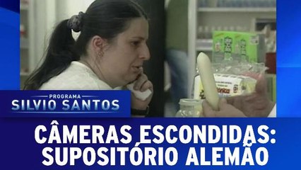Câmeras Escondidas com Supositório Alemão 🎥