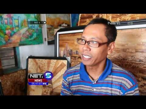 Sulap Pelepah Pisang Jadi Lukisan Bernilai Jual Tinggi - NET5