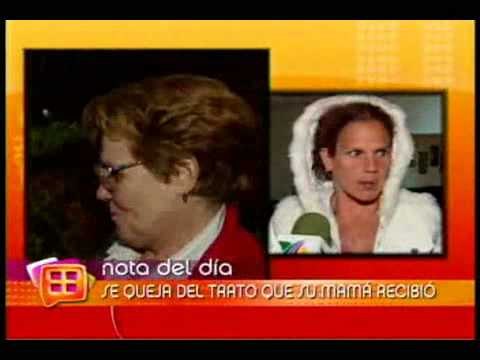 Agentes de migración maltratan a la mamá de Niurka