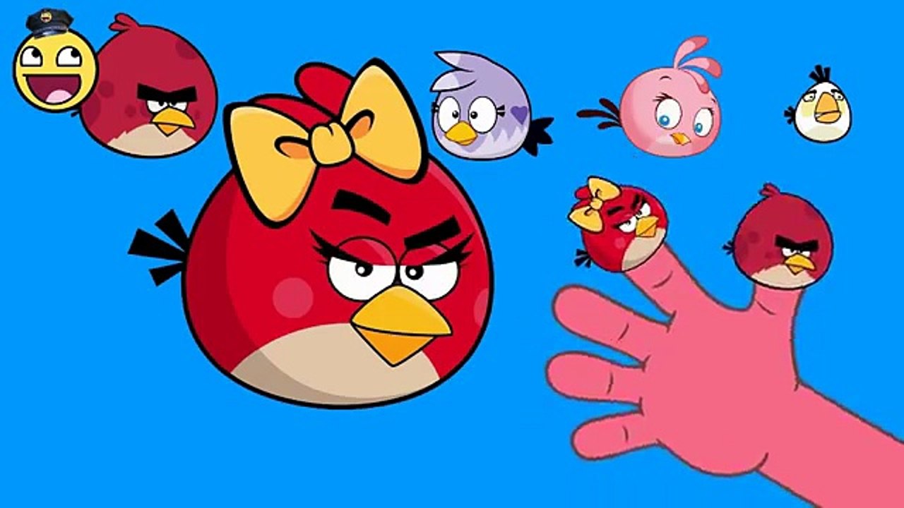 Nursery Rhymes Video | Angry Birds Finger Family Song for Baby | Dance Songs for Children