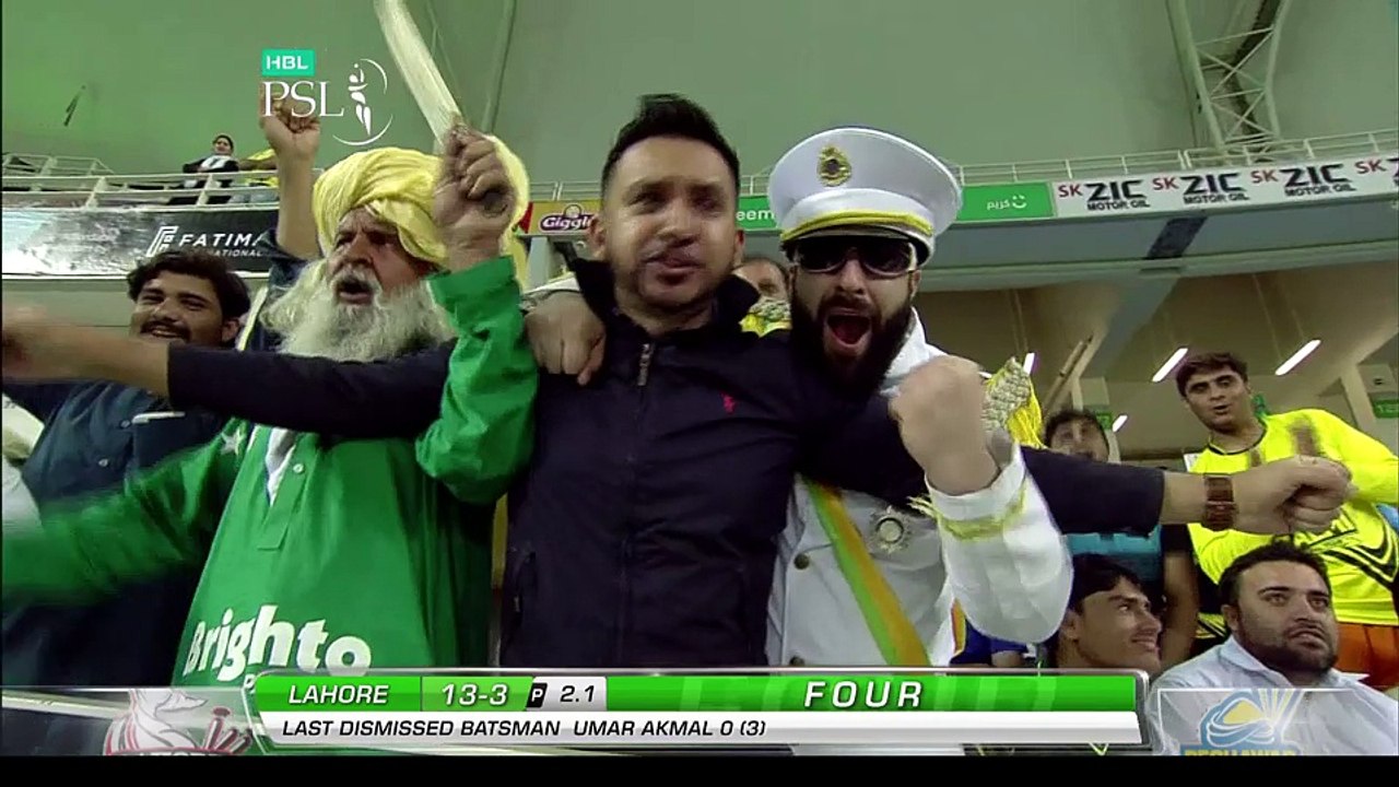 Fakhar Zaman tees off
