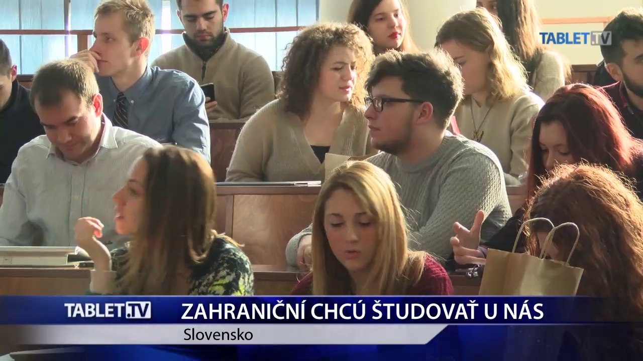 Slovensko je pre zahraničných študentov atraktívne